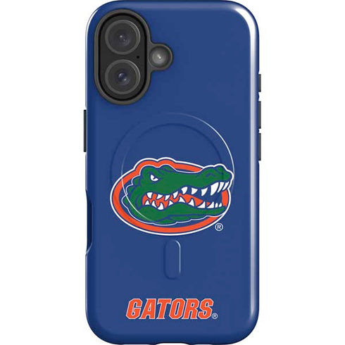 University of Florida Gators Mascot Blue iPhone 16 Plus Magsafe Impact Case
